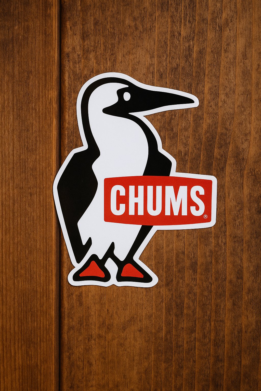 CHUMS(チャムス)のブランドロゴとブービーバードマーク