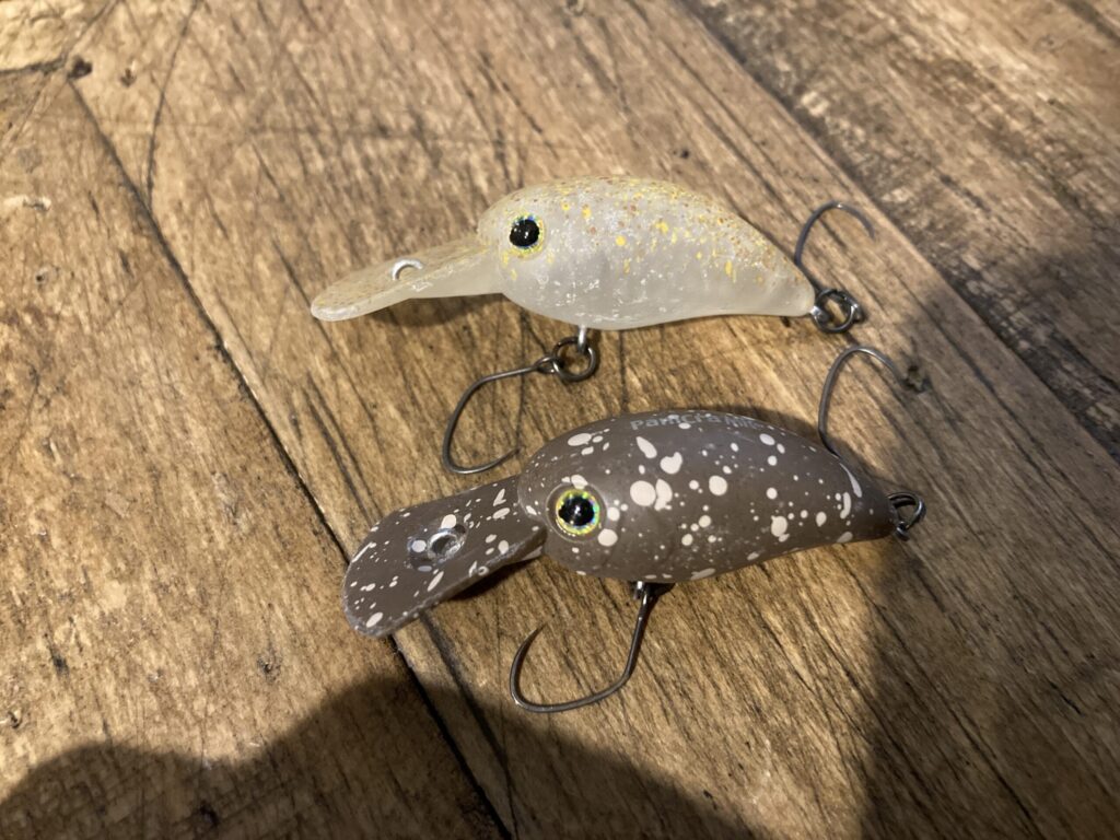 パニクラMR。丸みのあるボディとしっかり水を噛むリップが特徴の定番クランク