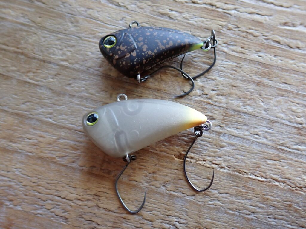 ジャッカル タップダンサーとちびタップダンサーの本体の比較写真