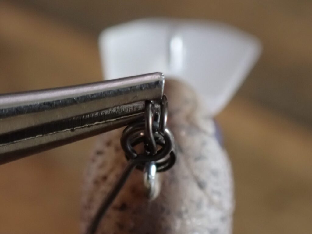 リング交換時のアップ写真