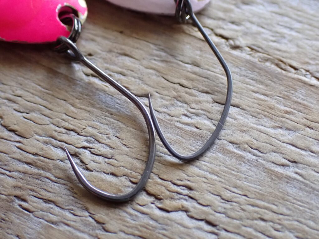 ノア1.8gのフックをアップした写真