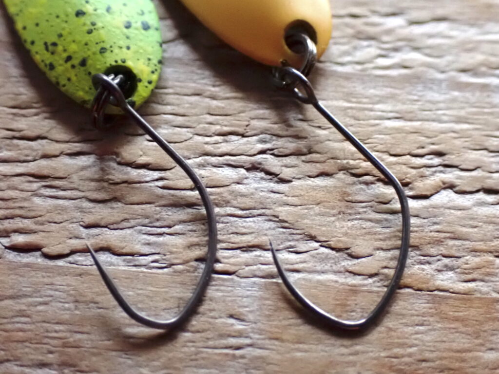 リクーゼ1.0gで使っているフックのアップ写真