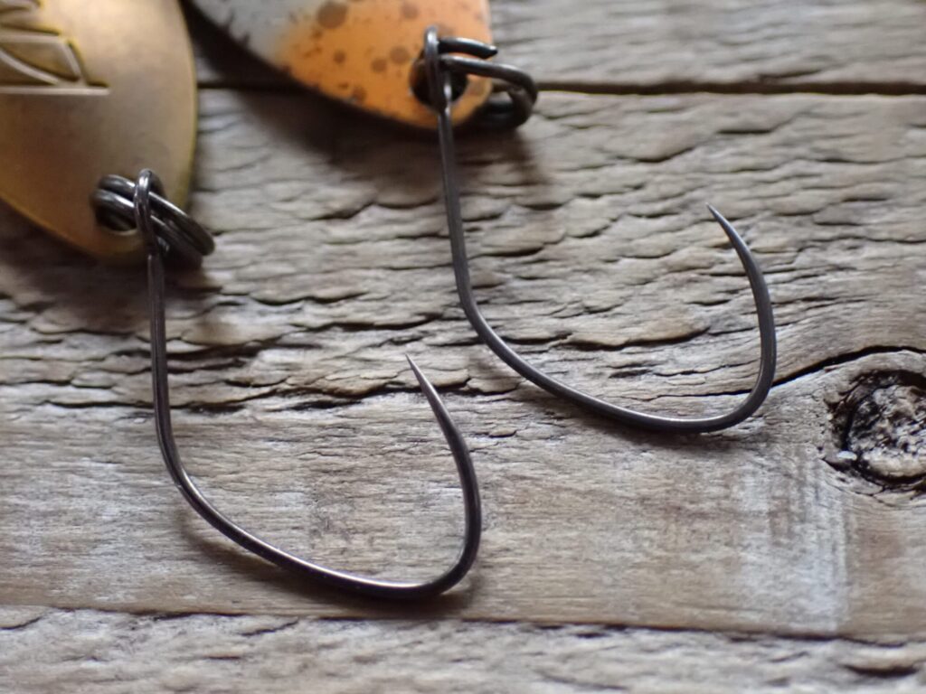 コール1.6gで使っているフックのアップ写真