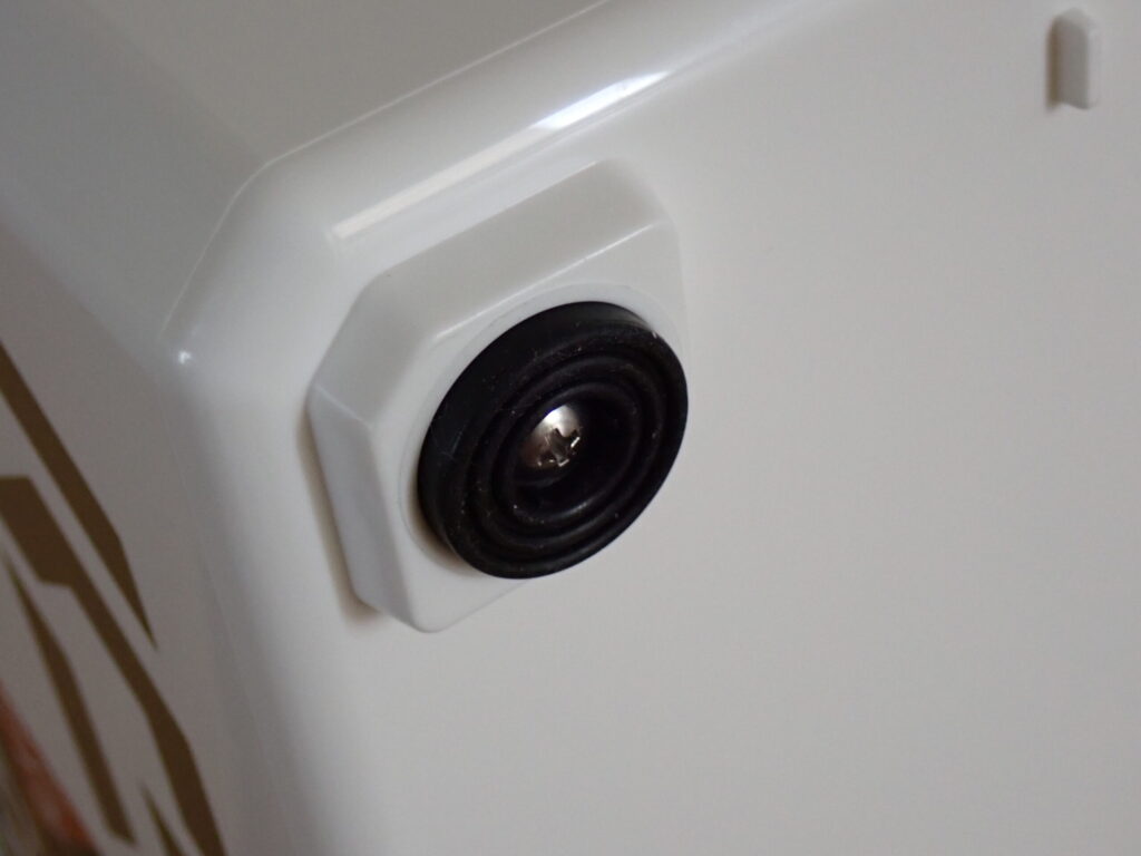 ふんばるマンがついているのを写した様子